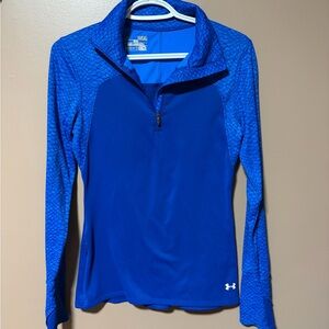 Under Armour Women's Royal Blue Quarter-Zip Pullover